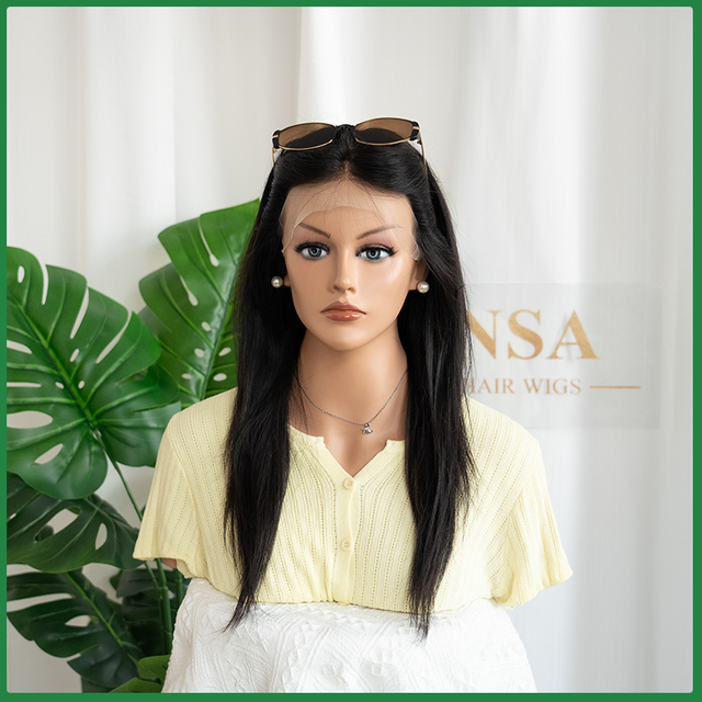 High Quality Remy Human Hair Full Lace Medical Wigs with Silicone