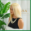 Light Blonde Silk Top Full Lace Wig