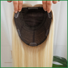 Lansa Light Blonde Large Hair Topper with Dark Roots