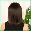 Full Hand Tied Swiss Lace Top Remy Human Hair Wigs