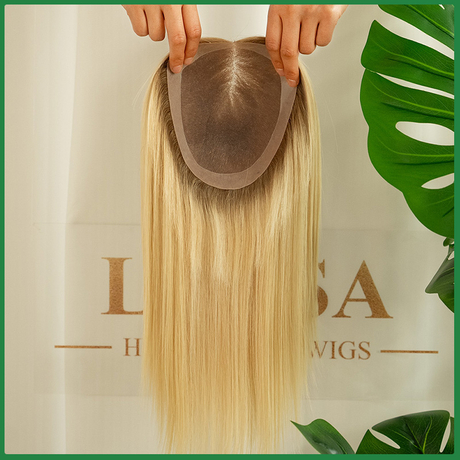 Mono Lace Hair Topper with NPU Around