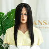 High Quality Natural Color Straight Silk Top Medical Full Lace Wigs