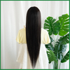 Long Virgin Human Hair Swiss Lace Full Lace Wigs with Natural Color