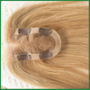 Dark Blonde Mono Lace Base Human Hair Topper