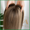 Full Silk Base Hair Topper with PU Around