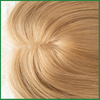 Dark Blonde Mono Lace Base Human Hair Topper