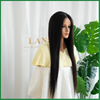 Long Virgin Human Hair Swiss Lace Full Lace Wigs with Natural Color