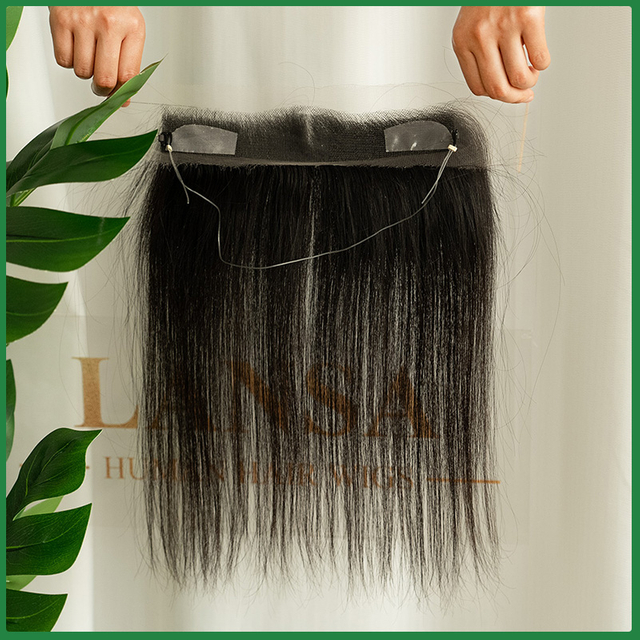 Natural Black Hairline Lace Topper