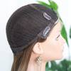 Skin Top/silk Top Virgin Human Hair Wig with Partial Rooting