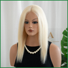 Golden Blonde Swiss Lace Frontal Wig