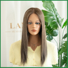 Premium Human Hair Silk Top Wig with Layers