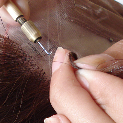 hand knotting for wigs