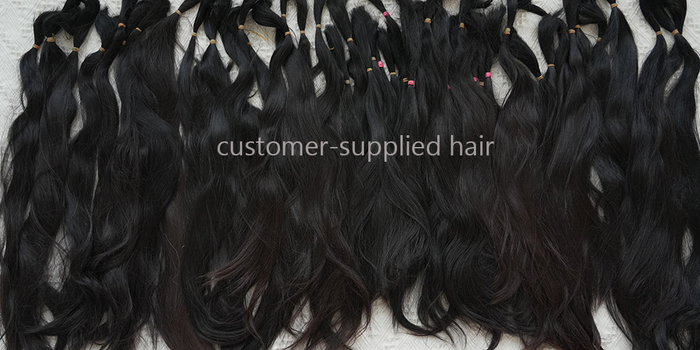 lansa customer-supplied hair
