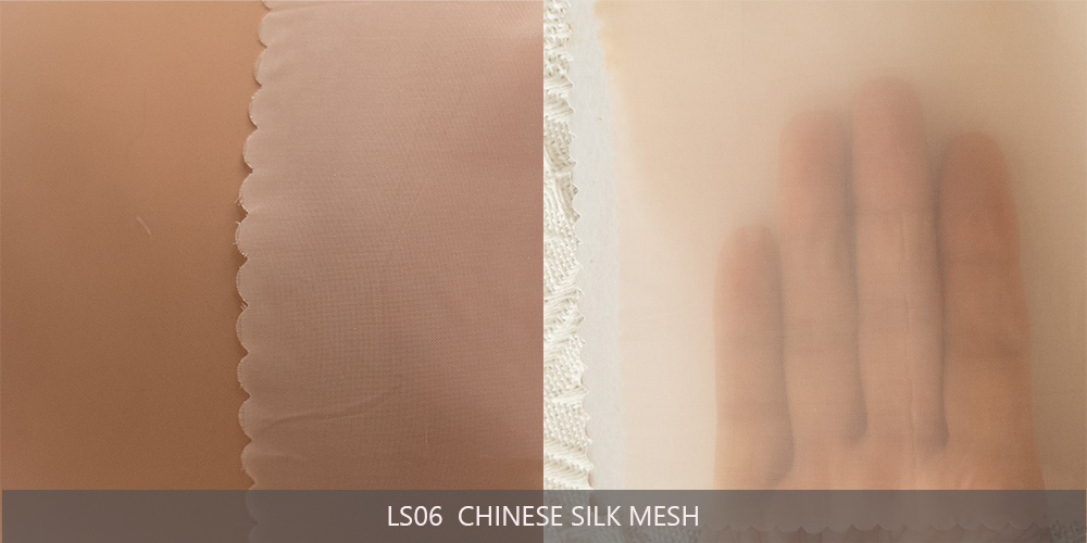 chinese silk mesh for wigs