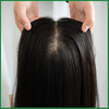 Machine Made Silk Top Virgin Human Hair Topper